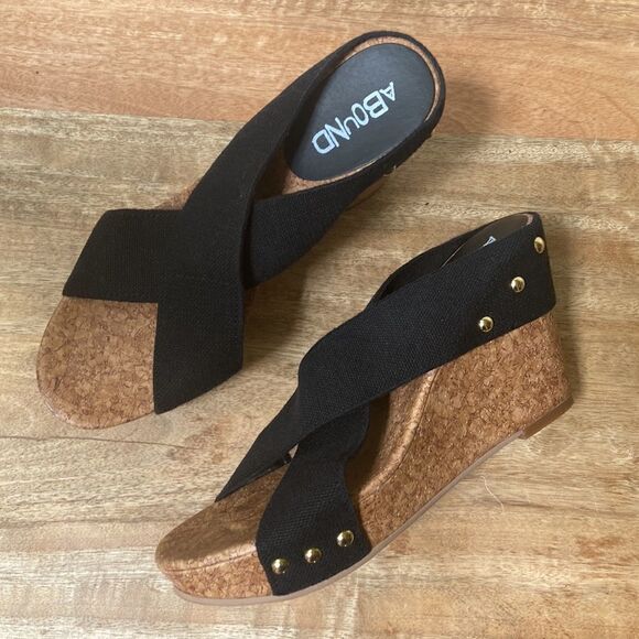 Abound Black Wedges   - Picture 8 of 8